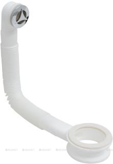 Слив-перелив для литьевых раковин Aquanet 312686 хром