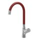Смеситель для кухни Kohr FLY 1LN020201CPE-0000A красный/хром