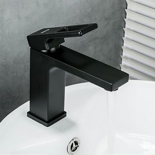 Смеситель для раковины Gappo G1017-6 чёрный