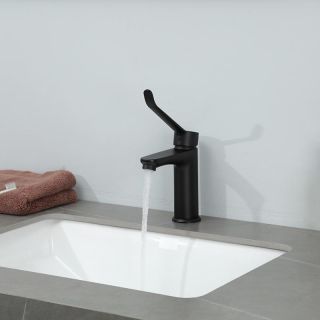 Смеситель для раковины Gappo G1021-6 чёрный