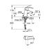 Смеситель для раковины GROHE Eurosmart 23372002 хром