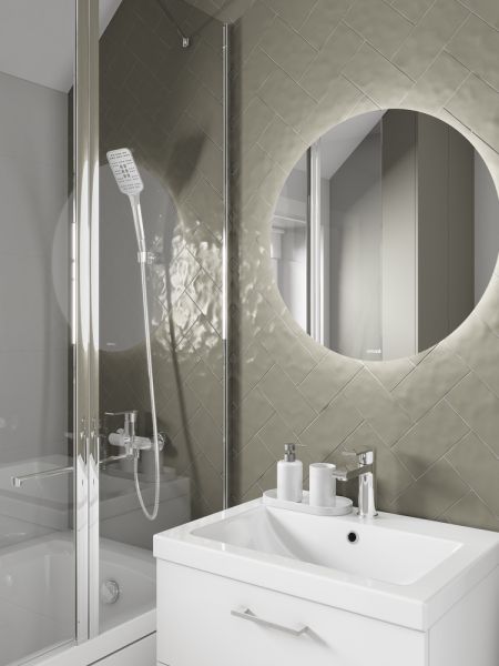 Смеситель для ванны Cersanit Brasko хром