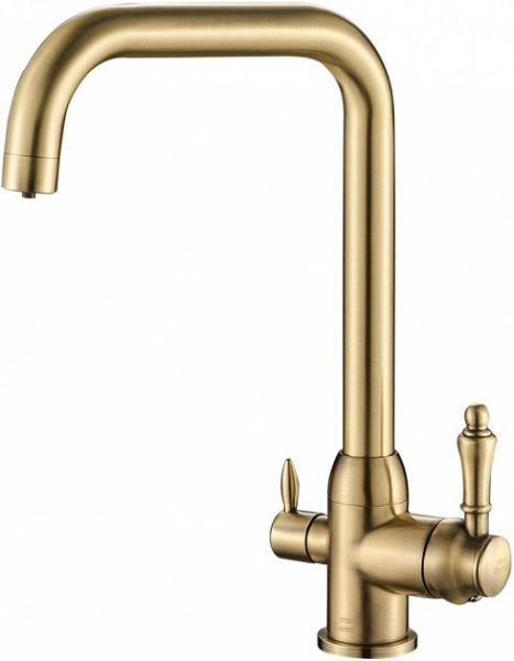 Смеситель для кухни ZORG Steel Hammer SH 725 BRONZE