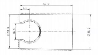 Держатель для душа Allen Brau Priority 5.31B15-31 черный