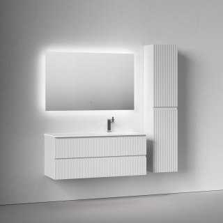 Тумба подвесная под раковину Sancos Snob R SNR120RW правая 120 см Bianco