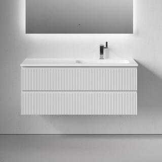 Тумба подвесная под раковину Sancos Snob R SNR120RW правая 120 см Bianco