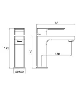 Смеситель для раковины Stella Polar Савойя S3021 однорычажный SP-00001958 хром