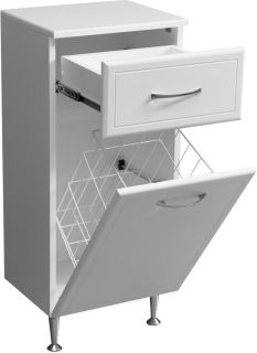 Комод Stella Polar Концепт с корзиной 36см белый SP-00000152