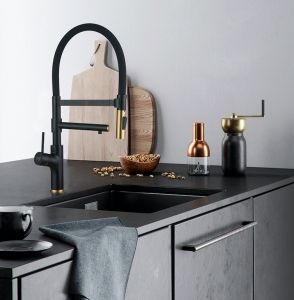 Смеситель для кухни ZORG SZR-1010 BR/GRAFIT MAGNETO