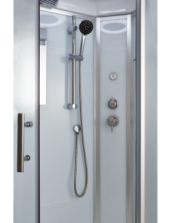 Душевая кабина Timo Standart T-6650SF Silver Fabric 150x88см