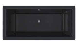 Акриловая ванна Berges Tari 052028 170x80см чёрный глянец