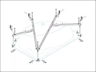 Каркас Cezares TEBE-MF-R