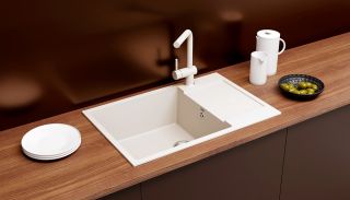 Смеситель для кухни Ulgran Classic Ulgran 022(331) белый