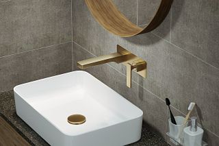 Встраиваемый смеситель для раковины Timo Torne антик 4371/02SM