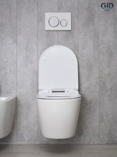 Унитаз подвесной Gid Tr2122b 62256Y белый 53.5x36x35