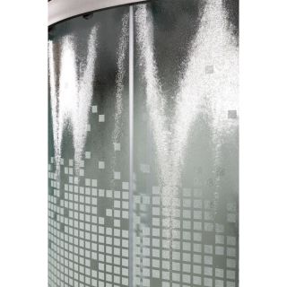 Душевая кабина Deto L 901 с гидромассажем  100х100х215 см