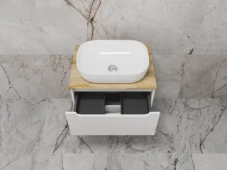 Тумба под раковину Style Line Бали 60 ЛС-00002337 белый софт