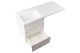 Тумба под раковину Style Line Даллас 110 СС-00000704 под стиральную машинку