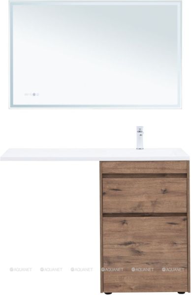 Тумба под раковину Aquanet Токио 333648 58 см дуб веллингтон
