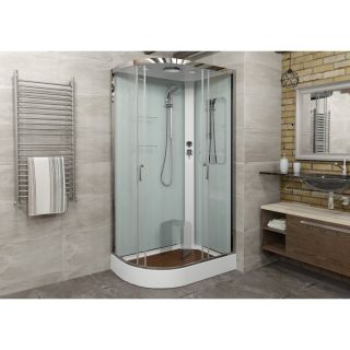 Душевая кабина Deto А102 R LED 120х80х220 см