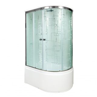 Душевая кабина Deto ЕМ4511 L с гидромассажем (гм.) 110х80х220 см