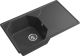 Мойка кухонная GranFest Графит Unique U--840 L граф