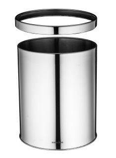 Мусорное ведро с кольцом Swedbe Attribut 9816 хром