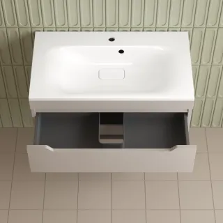 Тумба под раковину  Style Line Остин ЛС-00002405 80 см крем