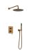 Душевая система AltroBagno Unione 040109 RaSp медь матовая