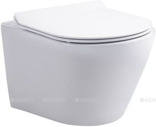 Унитаз подвесной Aquanet Atago W Short Tornado 332173 белый