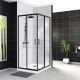 Душевой уголок BelBagno Uno 90x90см чёрный UNO-195-A-2-90-C-NERO