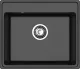 Мойка кухонная GranFest Чёрная Vertex V-580 чер