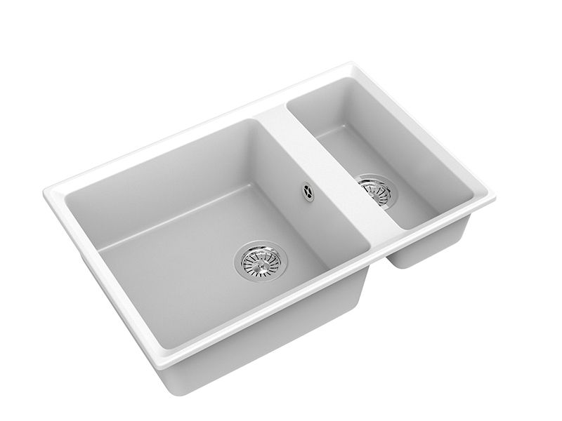 Мойка кухонная GranFest Иней Level LV-760 K иней