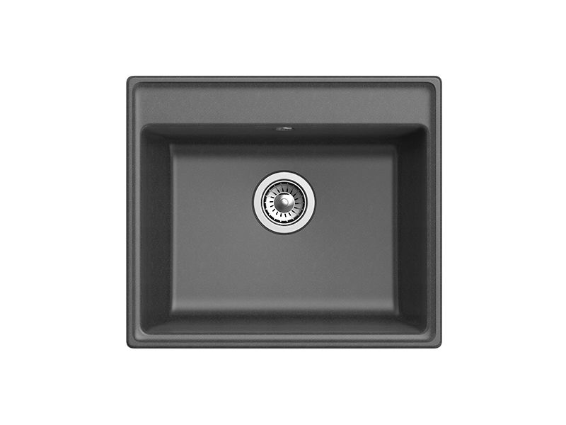 Мойка кухонная GranFest Графит Vertex V-580 граф