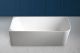 Ванна из искусственного камня ABBER Stein AS9621-1.7 L левая 170x75см белый матовый