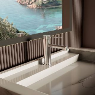 Смеситель для раковины Vincea Rim VBF-2RM1CH, хром