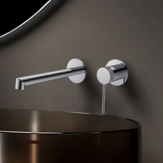 Смеситель для раковины Vincea Rim VBFW-2RM1CH встраиваемый однорычажный, хром