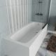 Ванна акриловая Vincea VBT-2S170-LG с ножками 1700*750*440, пристенная, цвет белый