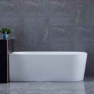 Ванна акриловая Vincea VBT-402-1800L, 1800*800*580, цвет белый, левая, щелевой перелив