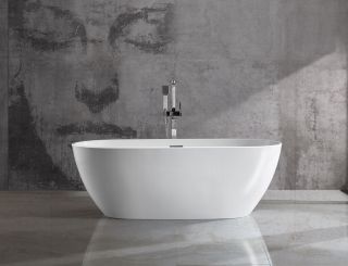 Ванна акриловая Vincea VBT-408-1700MW, 1700*815*580, цвет белый матовый, щелевой перелив