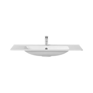 Раковина Vincea VCB-2VP100W 100 см белая