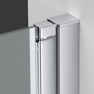 Душевая дверь Vincea Alpha VDP-3AL100MT, хром, стекло текстурное