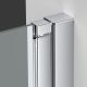 Душевая дверь Vincea Alpha VDP-3AL100MT, хром, стекло текстурное