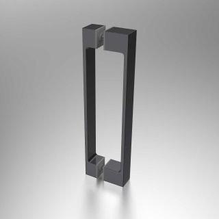 Душевая дверь Vincea Alpha VDP-3AL900CLGM, вороненая сталь, стекло прозрачное