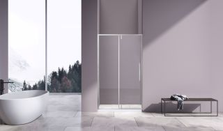 Душевая дверь Vincea Slim-N VDP-4SN120CL, хром, стекло прозрачное