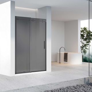 Душевая дверь Vincea Como-N VDS-4CN130CGB, 1300, черный, стекло тонированное