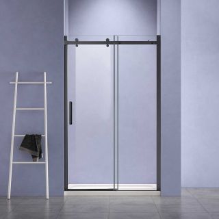 Душевая дверь Vincea Como-N VDS-4CN130CLB, 1300, черный, стекло прозрачное