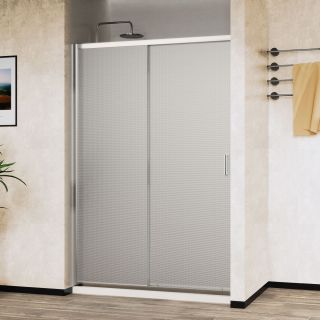 Душевая дверь Vincea City VDS-5CT140MT, 1400, хром, стекло текстурное