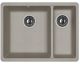 Кухонная мойка Florentina Вега 335/160 серый шёлк