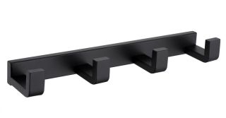 Вешалка на четыре крючка ABBER Westen AA1751B чёрный матовый